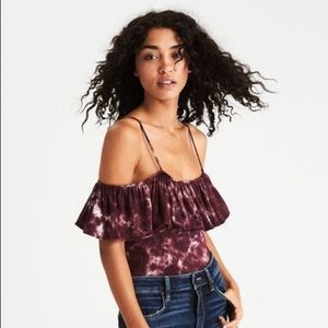 AMERICAN EAGLE OFF THE SHOULDER BODYSUIT